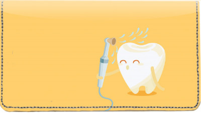 Fun at the Dentist Leather Cover | CDP-FUN012