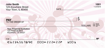 Hearts Delight Personal Checks | EVC-08