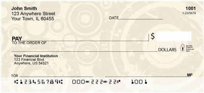 Round Rhapsody Personal Checks | EVC-12