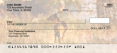 Big Buck Deer Personal Checks | EVC-28