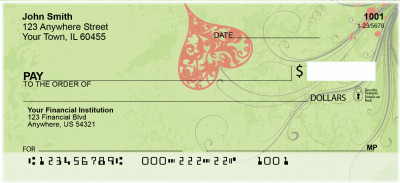 Creeping Hearts Personal Checks | EVC-46