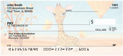 Safari Cuties Personal Checks | EVC-84