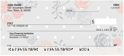 Floral Patterns Personal Checks | FLO-007