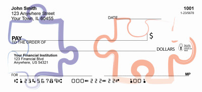 Jigsaw Puzzle Pieces Personal Checks | GCA-17