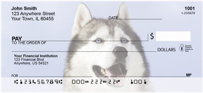Siberian Husky Personal Checks | GCA-22