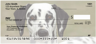 Dalmatian Personal Checks | GCA-32