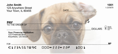 Puggles Personal Checks | GCA-38