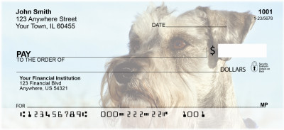 Schnauzer Personal Checks | GCA-39