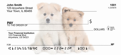Pomeranian Personal Checks | GCA-42