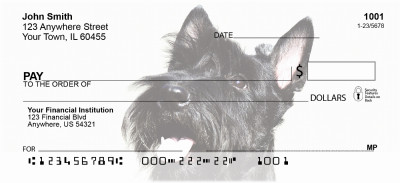 Scottish Terrier Personal Checks | GCA-76