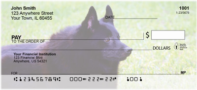 Schipperke Personal Checks | GCA-77
