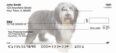 Old English Sheepdog Personal Checks | GCA-80