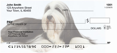 Bearded Collies Personal Checks | GCB-04