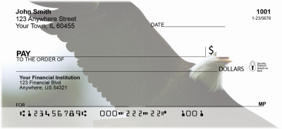 Bald Eagles in the Wild Personal Checks | GCB-11