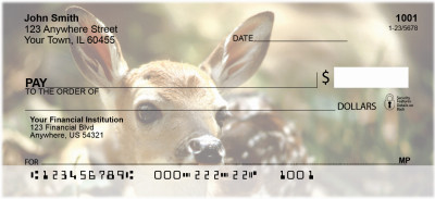 Deer Fawn Personal Checks | GCB-32
