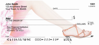 Red Stilettos Personal Checks | GCB-46