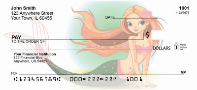 Mermaid Personal Checks | GCB-53