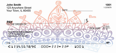 Tiaras Personal Checks | GCB-60