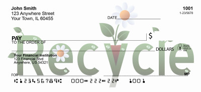 Recycling Personal Checks | GCB-64