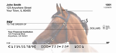 Arabian Horse Personal Checks | GCB-68