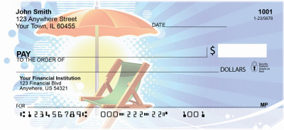 Beach Fun Personal Checks | GCB-97