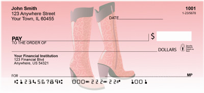 Fashion Boots Personal Checks | GCB-98