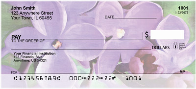 Lilac Pocahontas in Oil Personal Checks | GCL-11