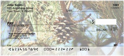 Pine Cones Personal Checks | GCS-20