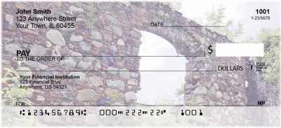 Ruins in Puerto Rico Personal Checks | GCW-04