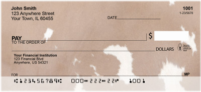 Cow Prints Personal Checks | GEO-31