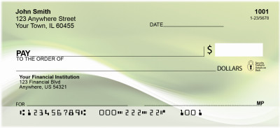 Sea of Green Personal Checks | GEO-37