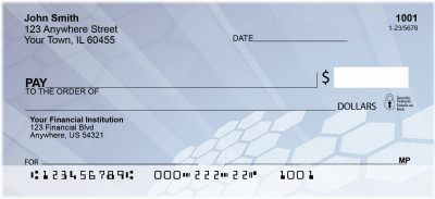Digital Hexagons Personal Checks | GEO-42