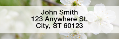 In Full Bloom Address Labels | LRFLO-005