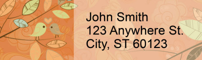 Beaks and Branches Address Labels | LRRNAT-87