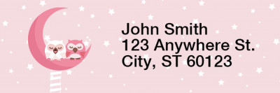 Owls Rectangle Address Labels | LRROPC-13