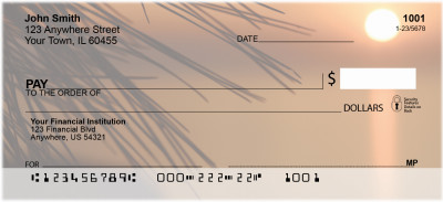 Scenic Sunsets Personal Checks | NAT-13