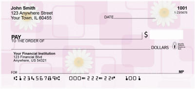 Daisies Personal Checks | OPC-05