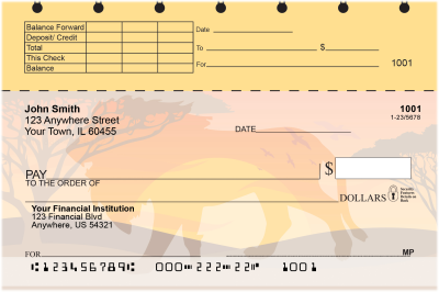 Safari Sunrise Top Stub Checks | TSANI-019