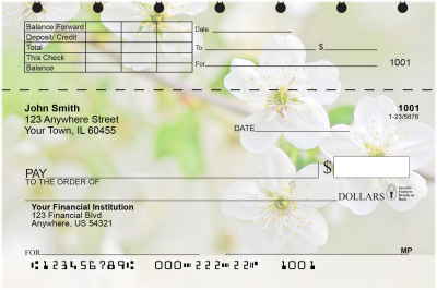 In Full Bloom Top Stub Checks | TSFLO-005
