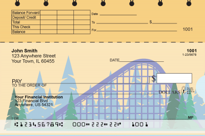 Amusement Park Top Stub Checks | TSFUN-007