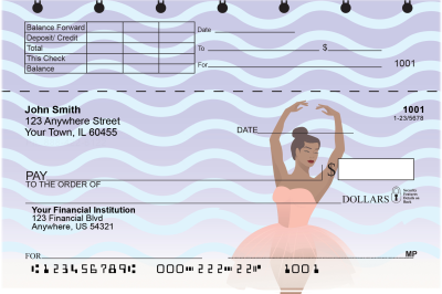 Ballet Dancer Top Stub Checks | TSFUN-015