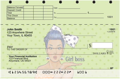 Girl Boss Top Stub Checks | TSGIR-15