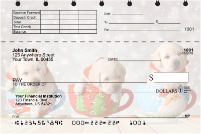 Howling Holidays Top Stub Checks | TSXMS-63