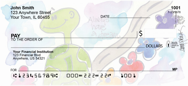 Dream Turtle Personal Checks | AMY-21