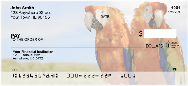 Parrots Personal Checks | ANI-41