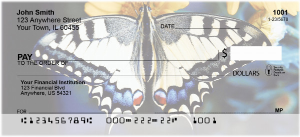 More Butterflies in Nature Personal Checks | ANI-51