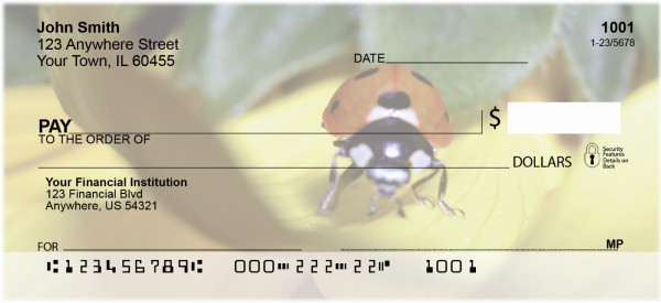 Spot the Ladybug Personal Checks | ANI-91