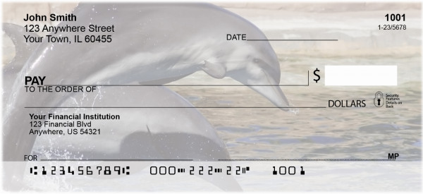 Dolphin Photos Personal Checks | EVC-01