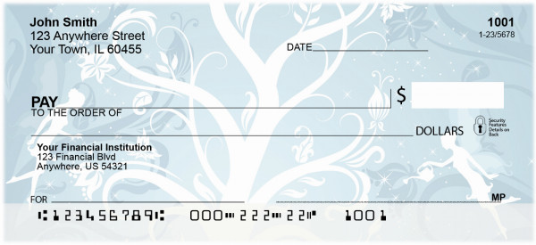 Garden Fairies Personal Checks | EVC-07