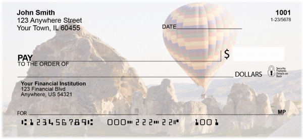 Hot Air Balloons Personal Checks | EVC-61